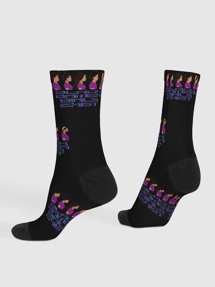 Black Gamer Girls Exist 2.0 Socks product image (1)