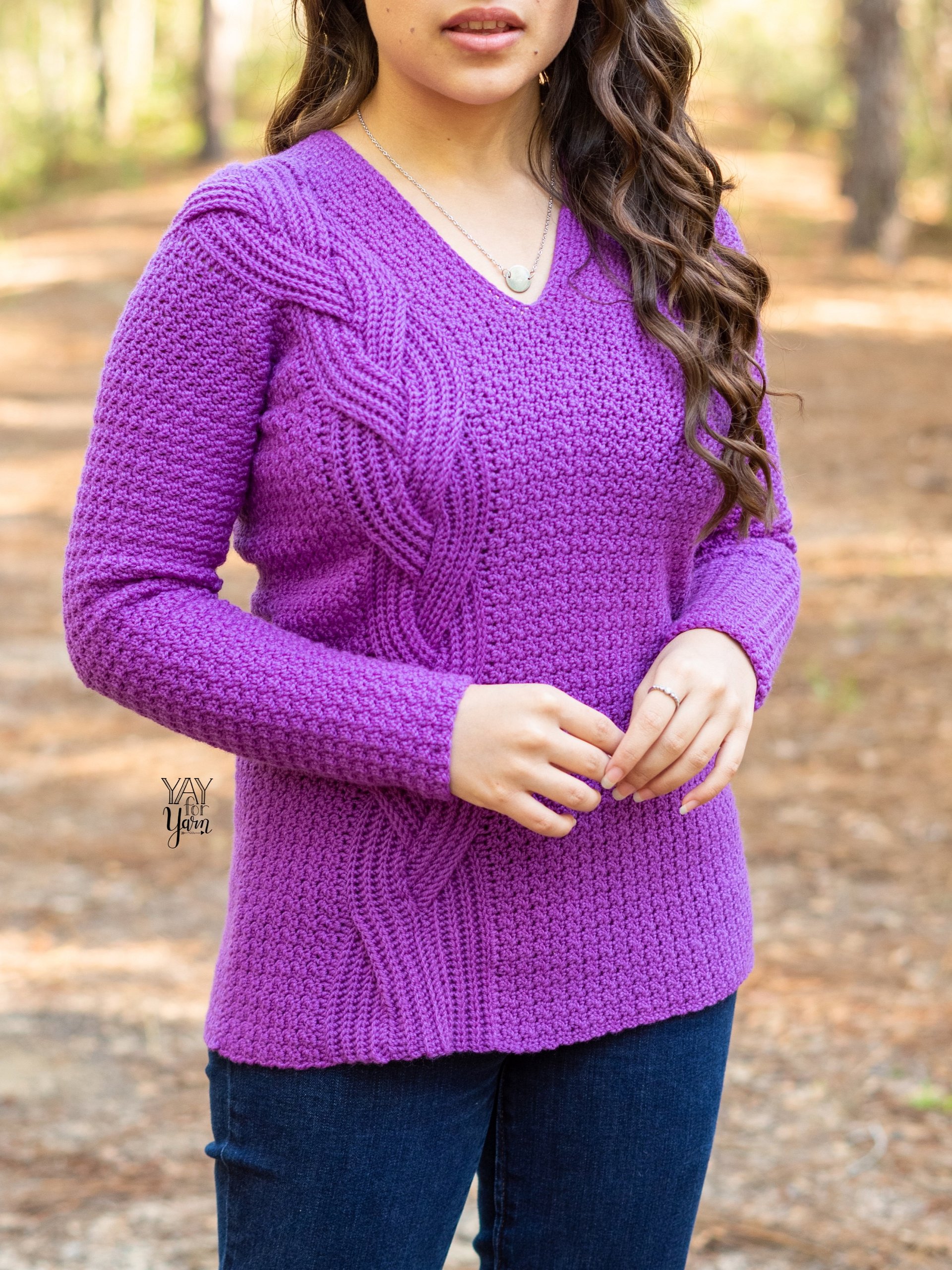Intertwine Pullover - PDF Crochet Sweater Pattern & Video Tutorial product image (5)