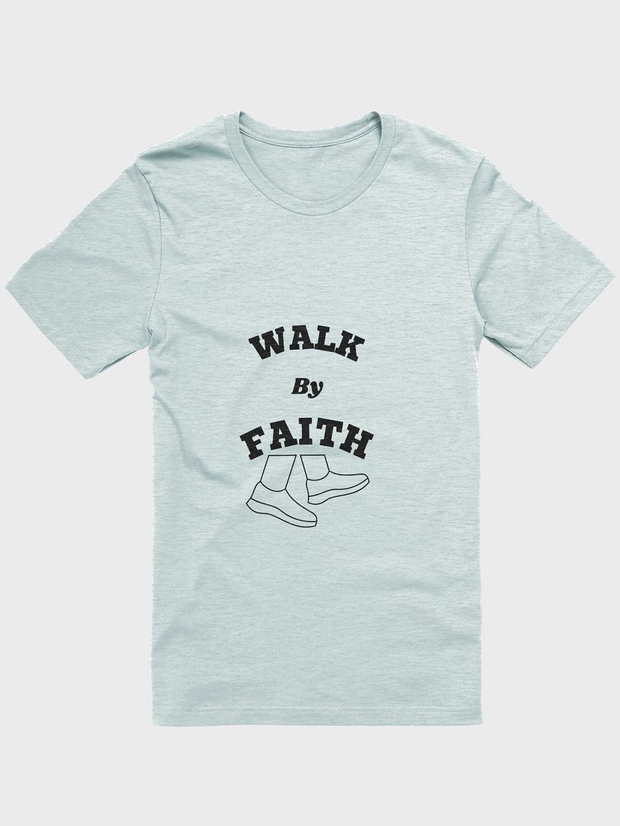 Trust The Journey: "Walk By Faith" Statement Tee product image (1)