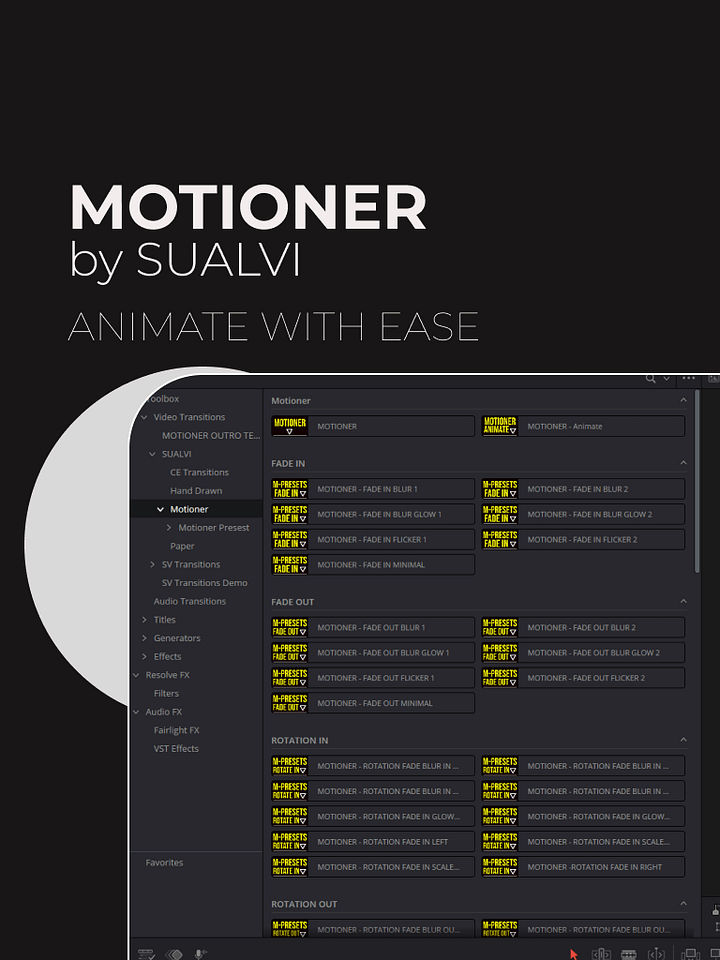 MOTIONER - ANIMATE WITH EASE product image (2)