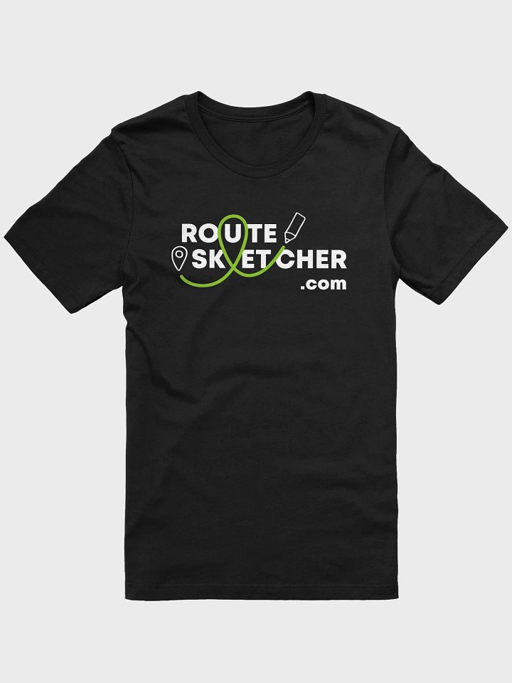 RouteSketcher supersoft t-shirt product image (1)