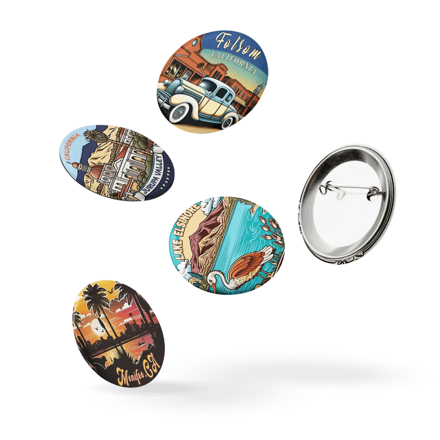 California Hidden Gems - Set Of 5 Pins product image (9)