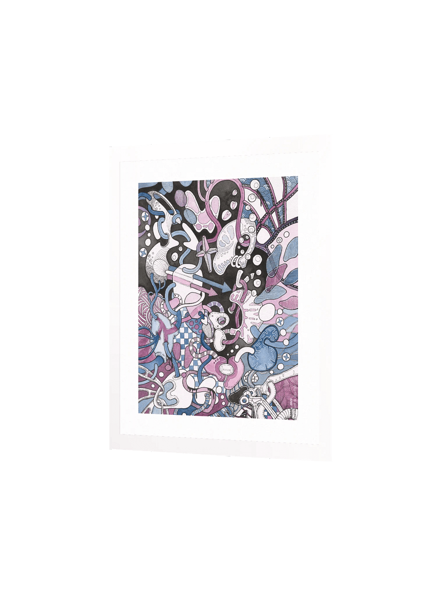 Bubbles - Original Art Print product image (3)