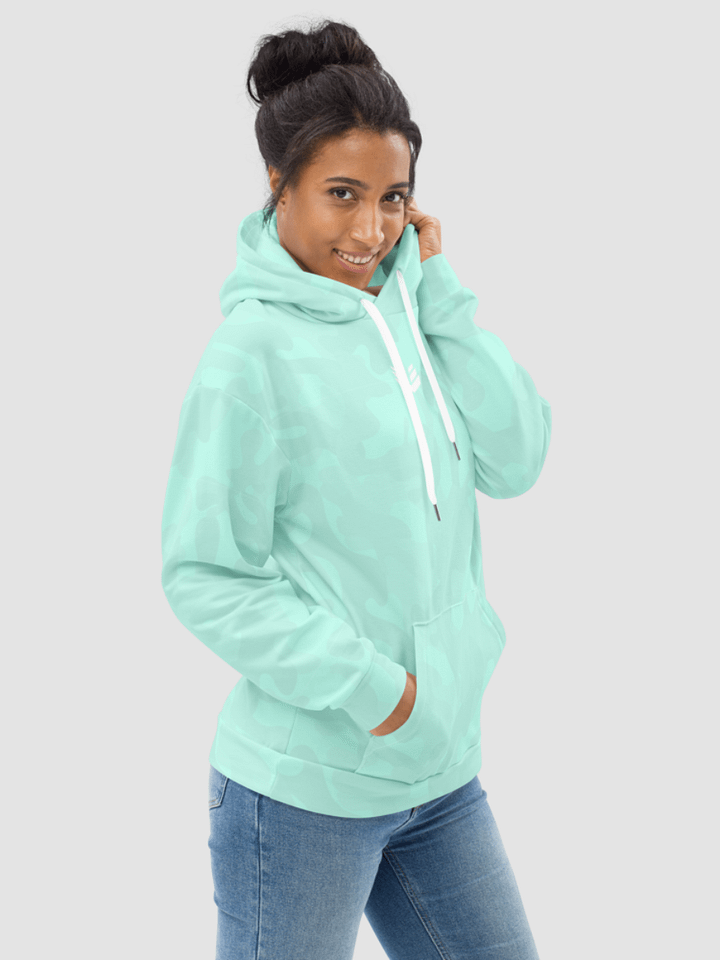 Hoodie - Mint Camo product image (1)