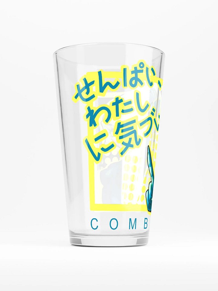 Notice me senpai pint glass product image (2)