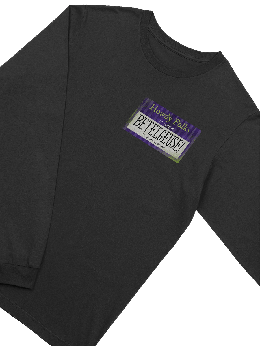 [UM Designs] My Name Is - Unisex Long Sleeve Tee product image (3)