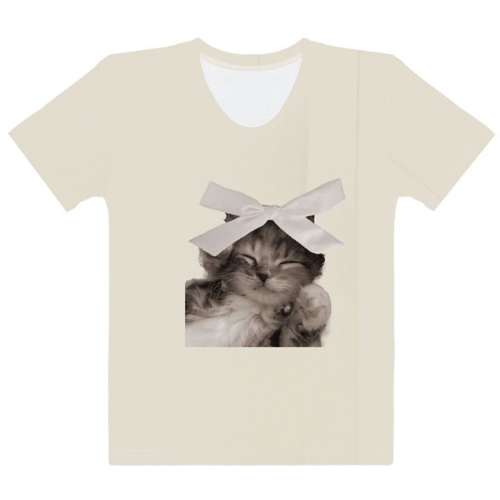 COQUETTE KITTEN T SHIRT product image (1)