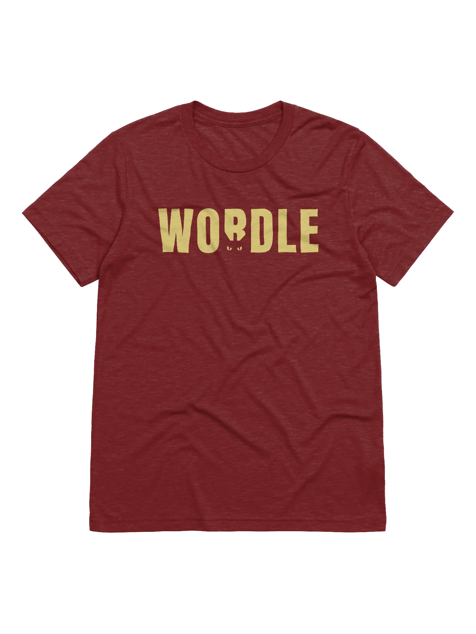 Cat Eyes Wordle Tri-Blend T-Shirt product image (3)