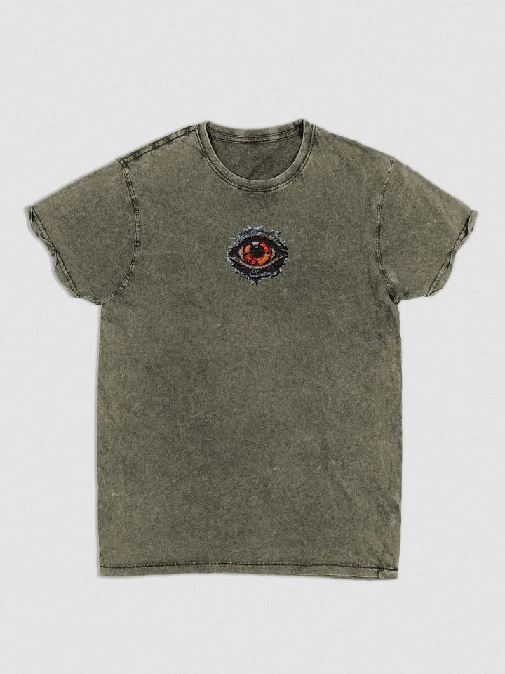 Eyes of Imagination Embroidered Husky Denim Tee product image (2)