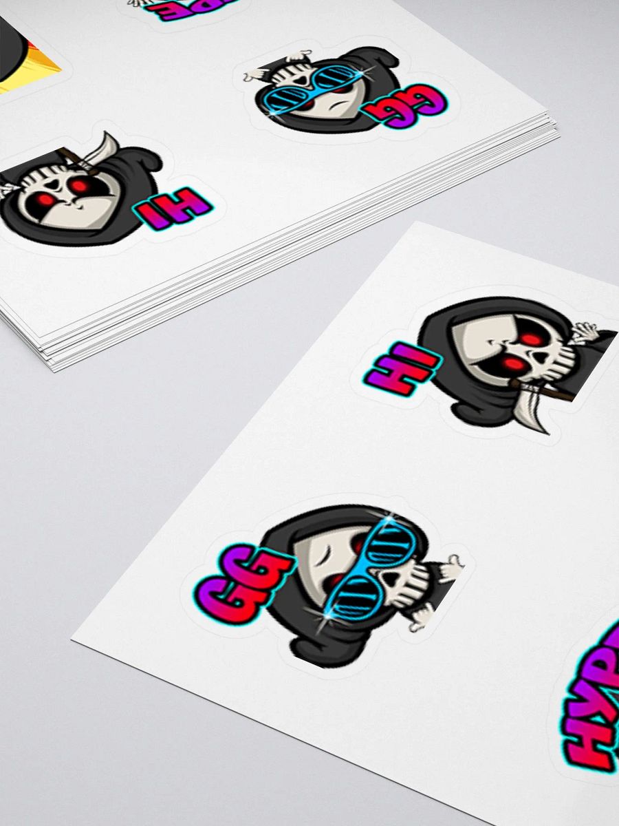 4-Pack Large Todd Emote Stickers - Pack #3 product image (4)