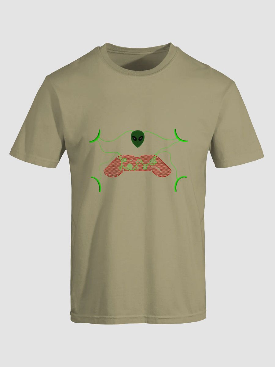 Gamer Alien Abstract T-Shirt product image (1)