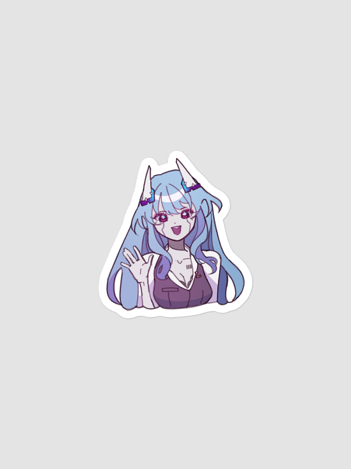 kuwu_miki Wave Sticker product image (1)