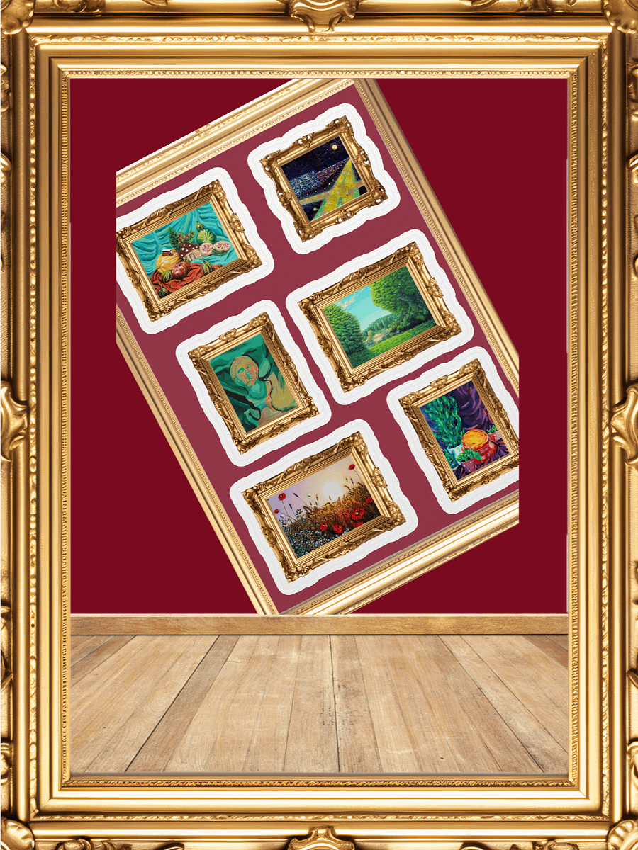 Golden Gallery Collection Sticker Sheet product image (2)