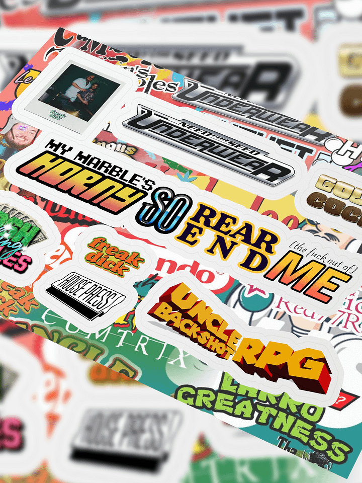 Marble Champion Sticker Sheet product image (1)
