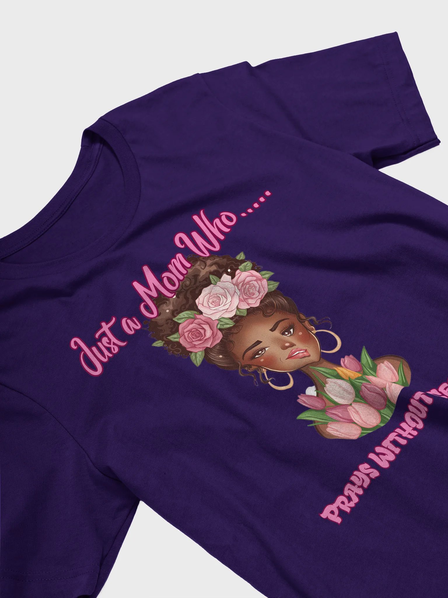 Praying Mom Floral T-Shirt product image (27)