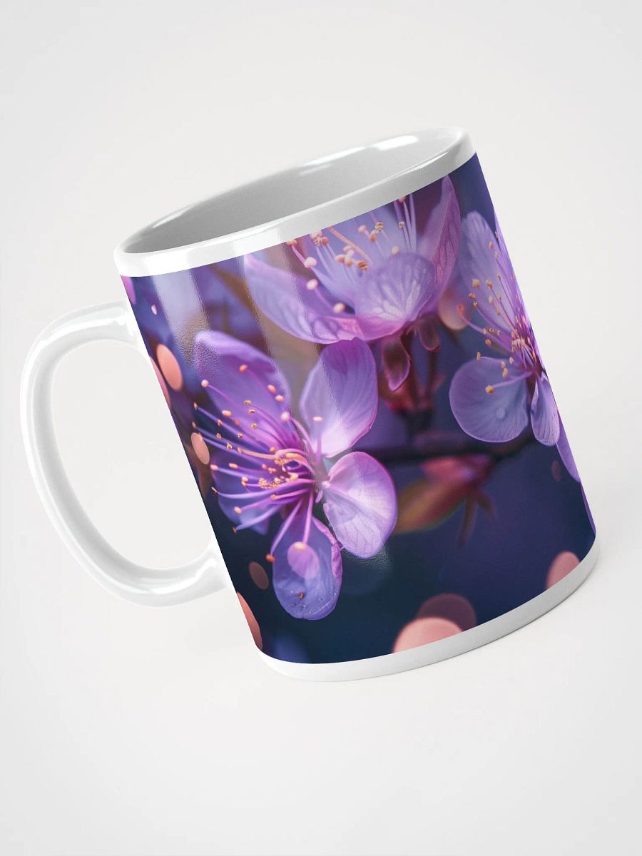 Hibiscus Bloom Bliss White Glossy Mug product image (9)