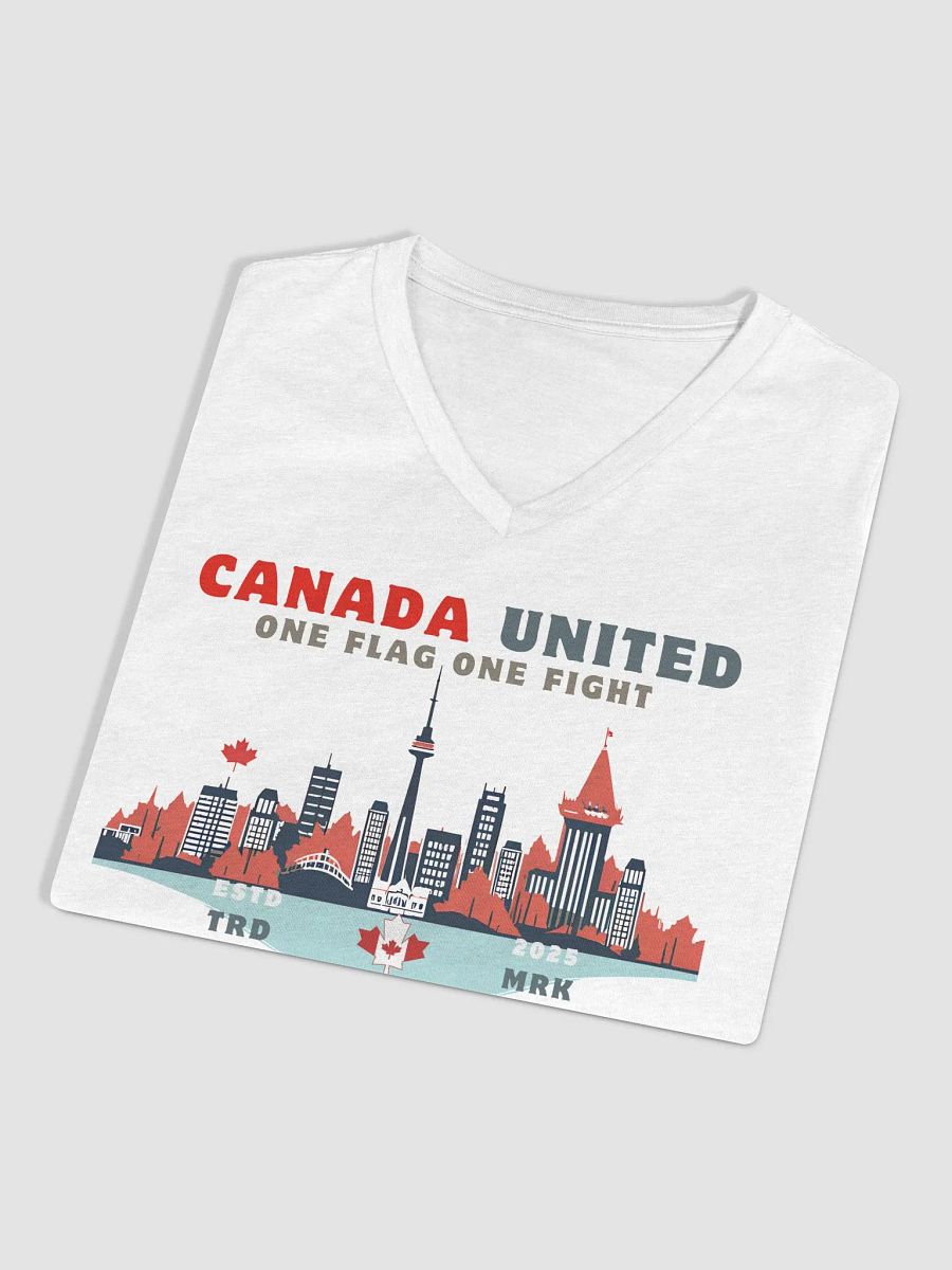 Canada United Skyline Women's V-Neck Tee product image (6)