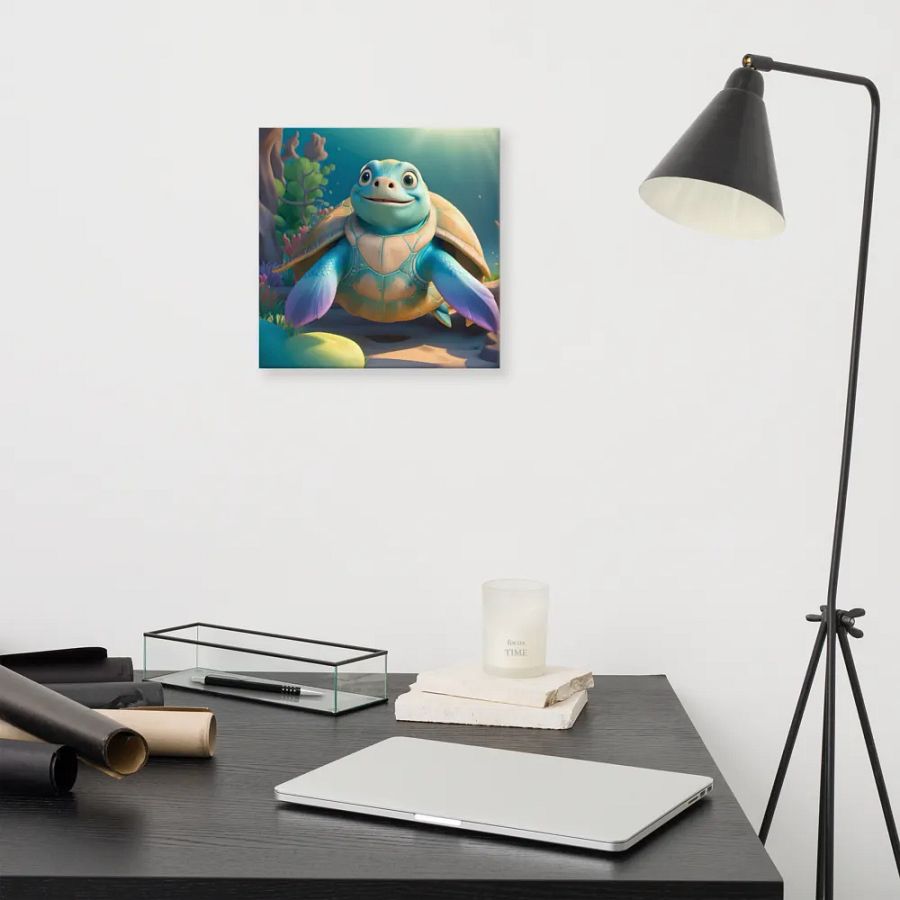 Endangered Species - Mexico - Sea Turtle Canvas Art product image (11)