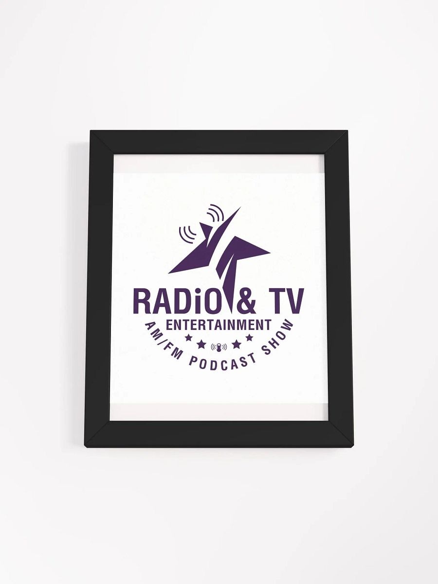 RDTV Pod-Fandom Framed High-Quality Matte Poster product image (1)