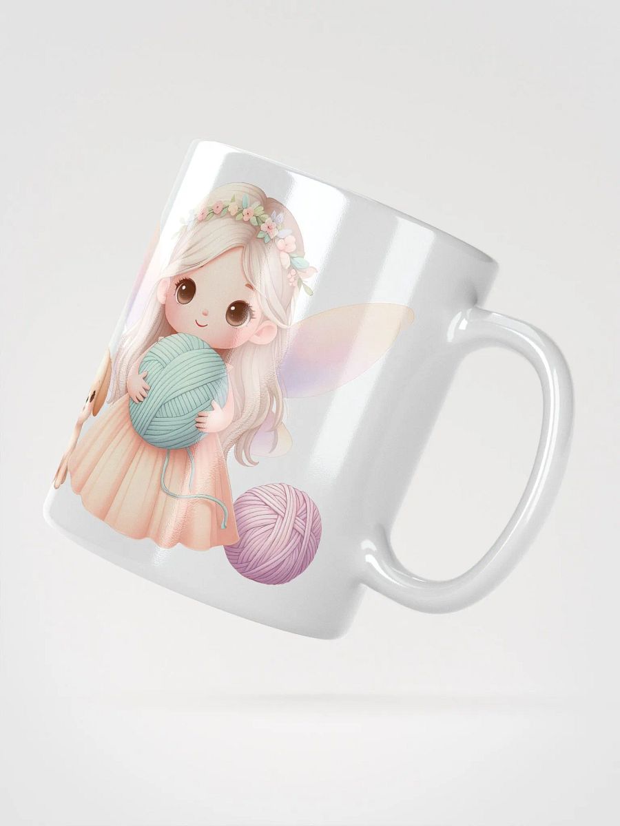 Cute Yarn Lover Mug 11oz 15oz Mug Cup for Yarn Lover Crochet Addict Knitting Lover product image (2)