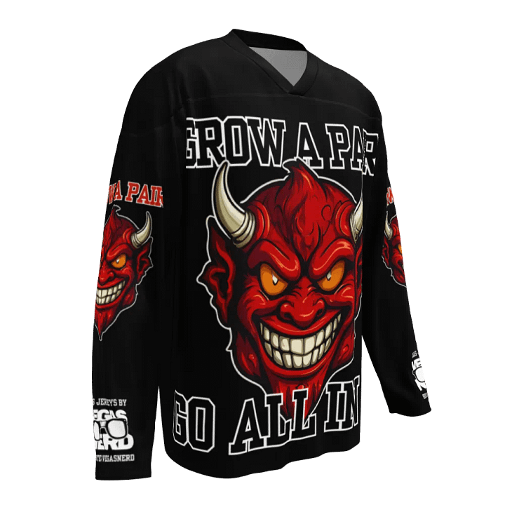 GROW A PAIR - GO ALL IN! Poker Inspired Unisex Jersey product image (1)