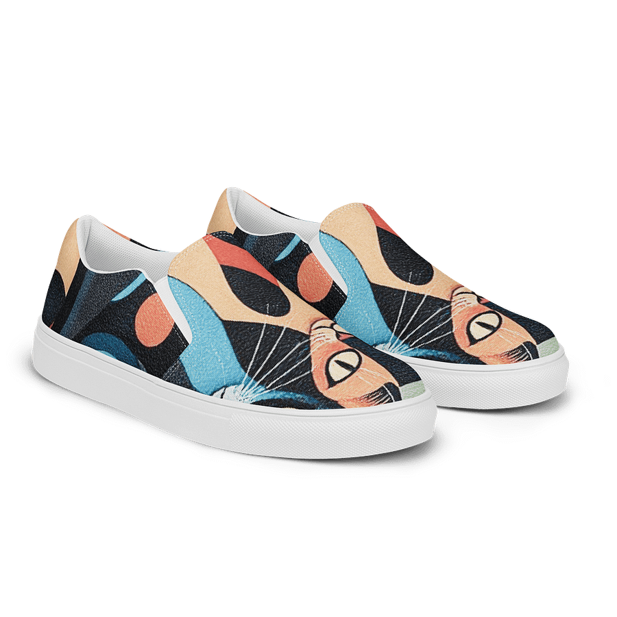 I Love Cats Canvas Shoes product image (2)
