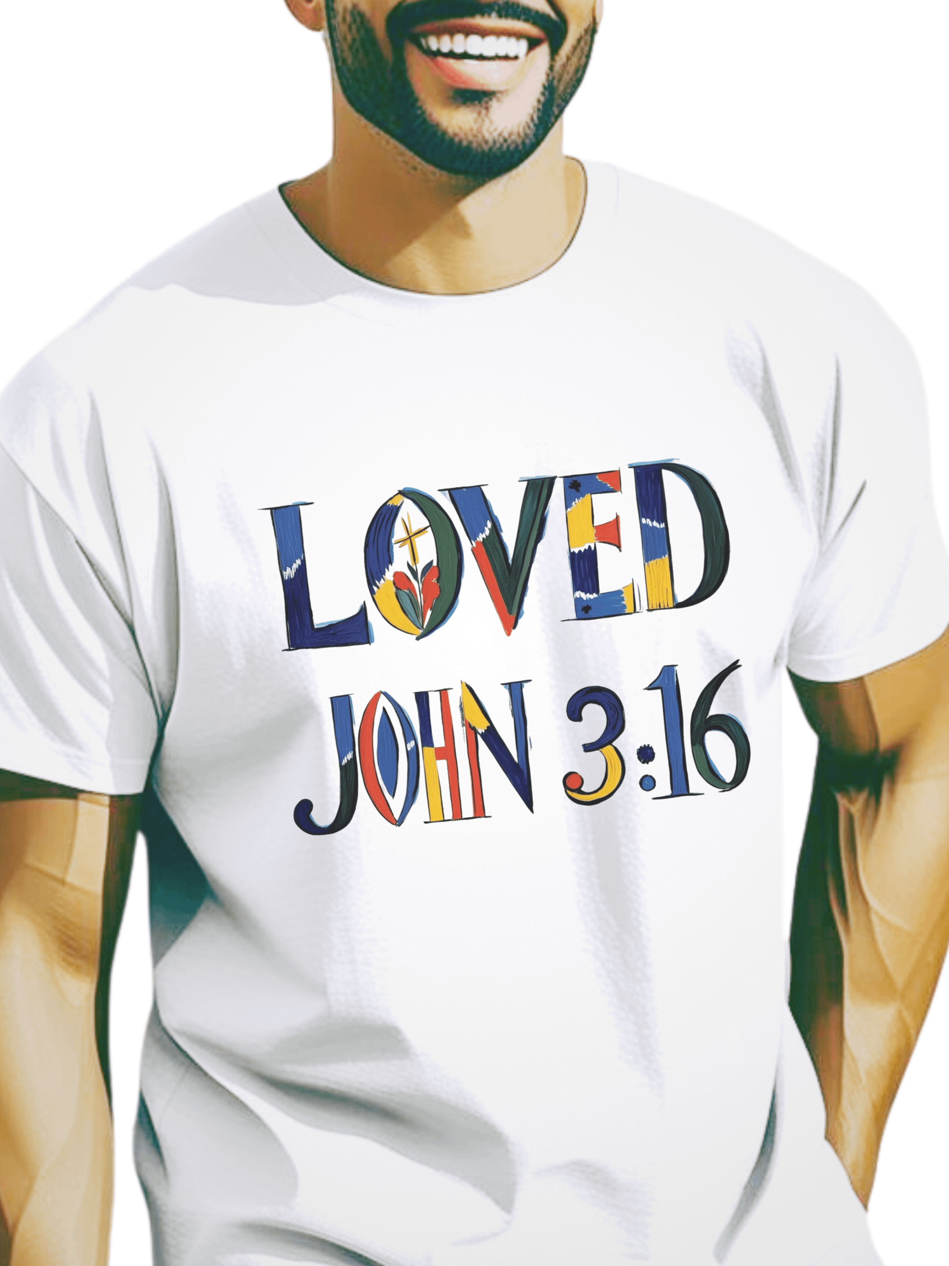 John 3:16 Fiery Brushwork product image (6)