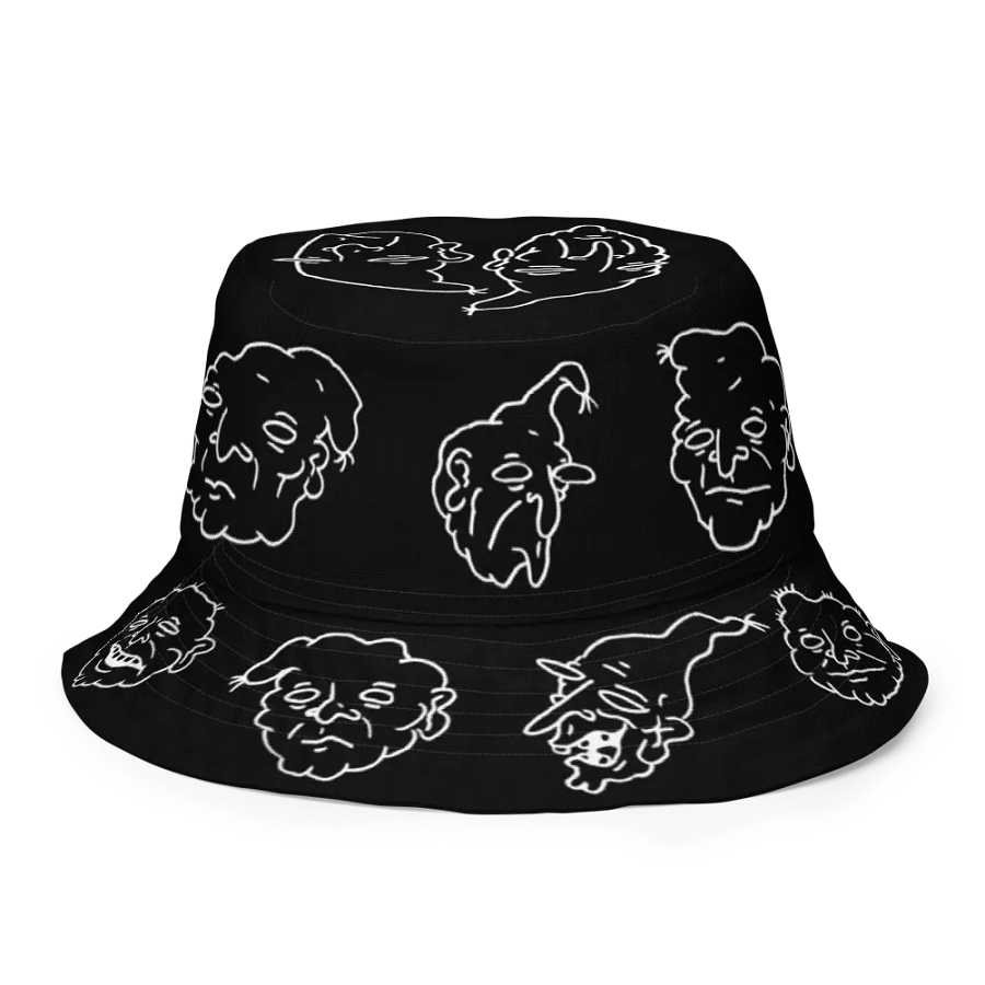 DOODLE BUCKET (WHITE REVERSABLE) product image (4)