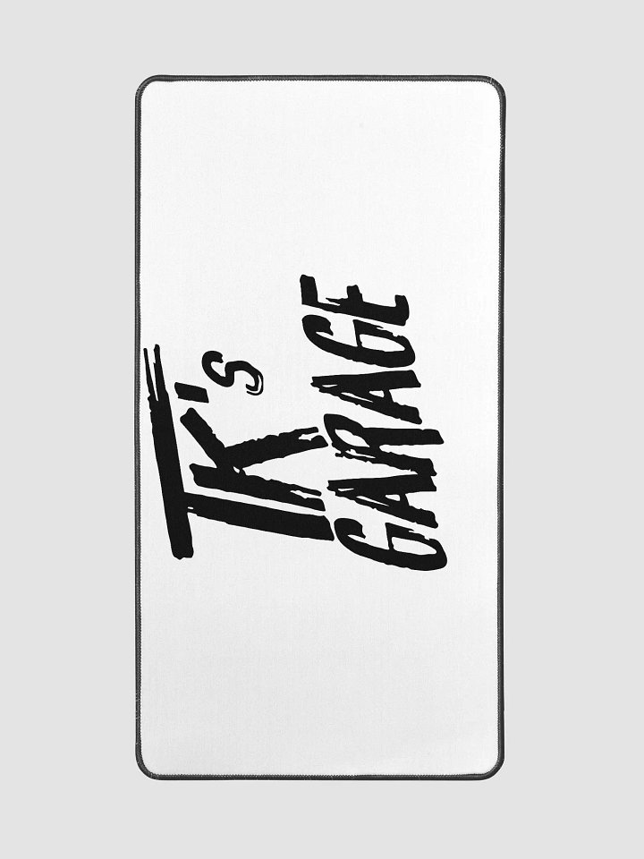 Midnight Black Neoprene Desk Mat product image (2)