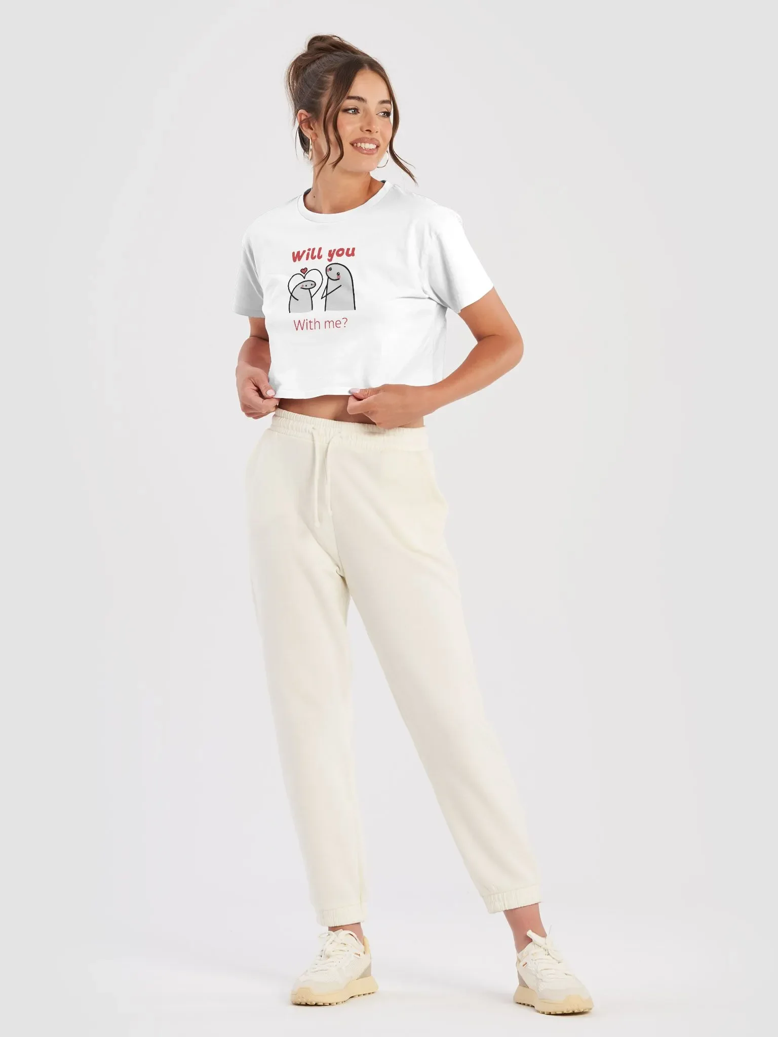 Will You... With Me? Women's Crop Tee product image (42)