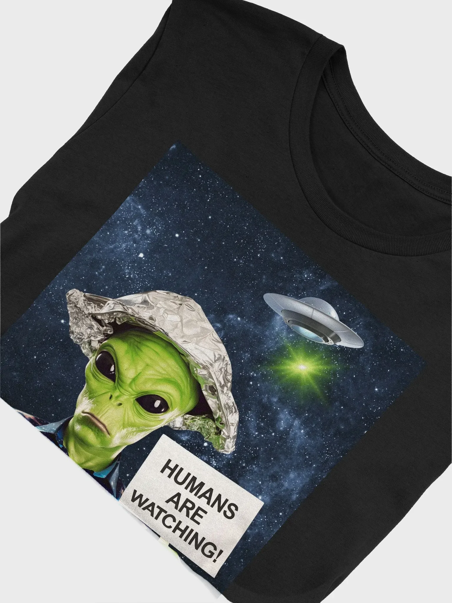 Extraterrestrial Watcher T-Shirt Bella+Canvas (Adult Unisex) product image (53)