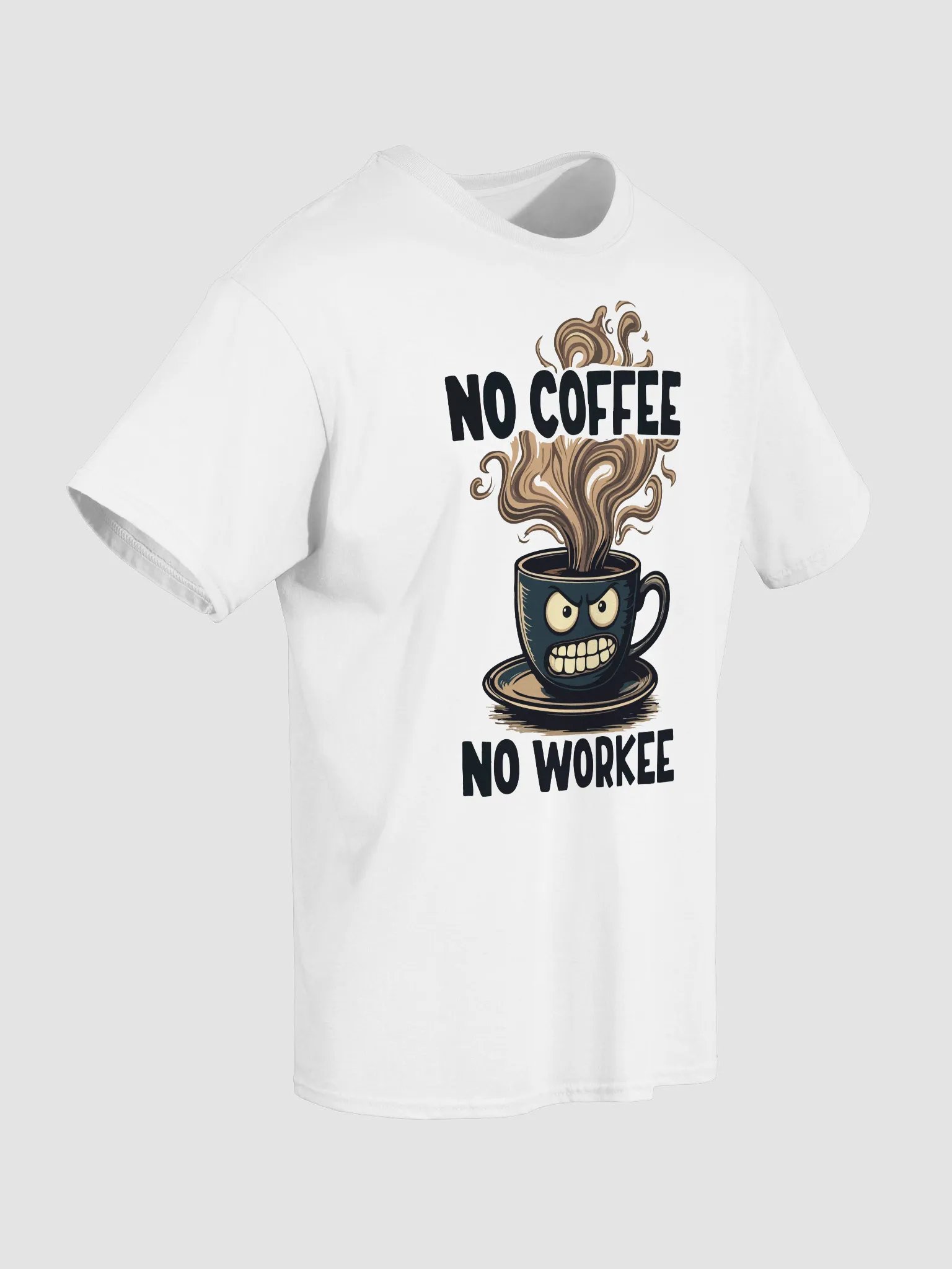 No Coffee, No Workee T-Shirt product image (35)