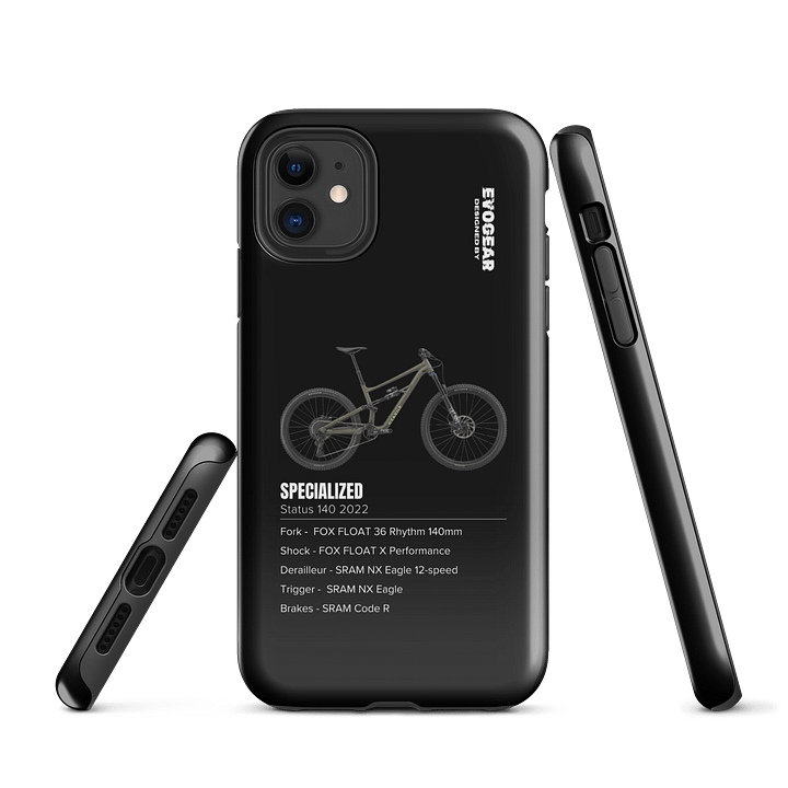 Black Specialized Status 140 2022 iPhone Case product image (1)