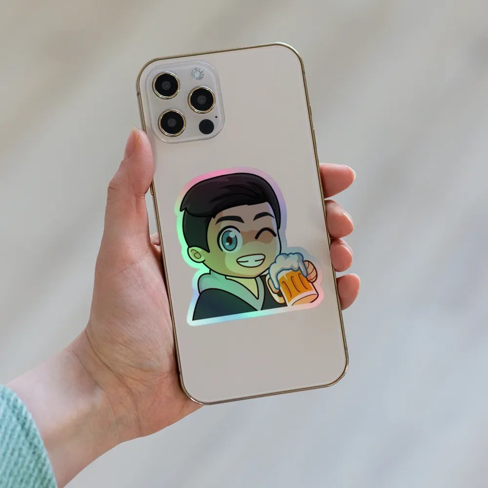 Logo Holographic Sticker product image (8)
