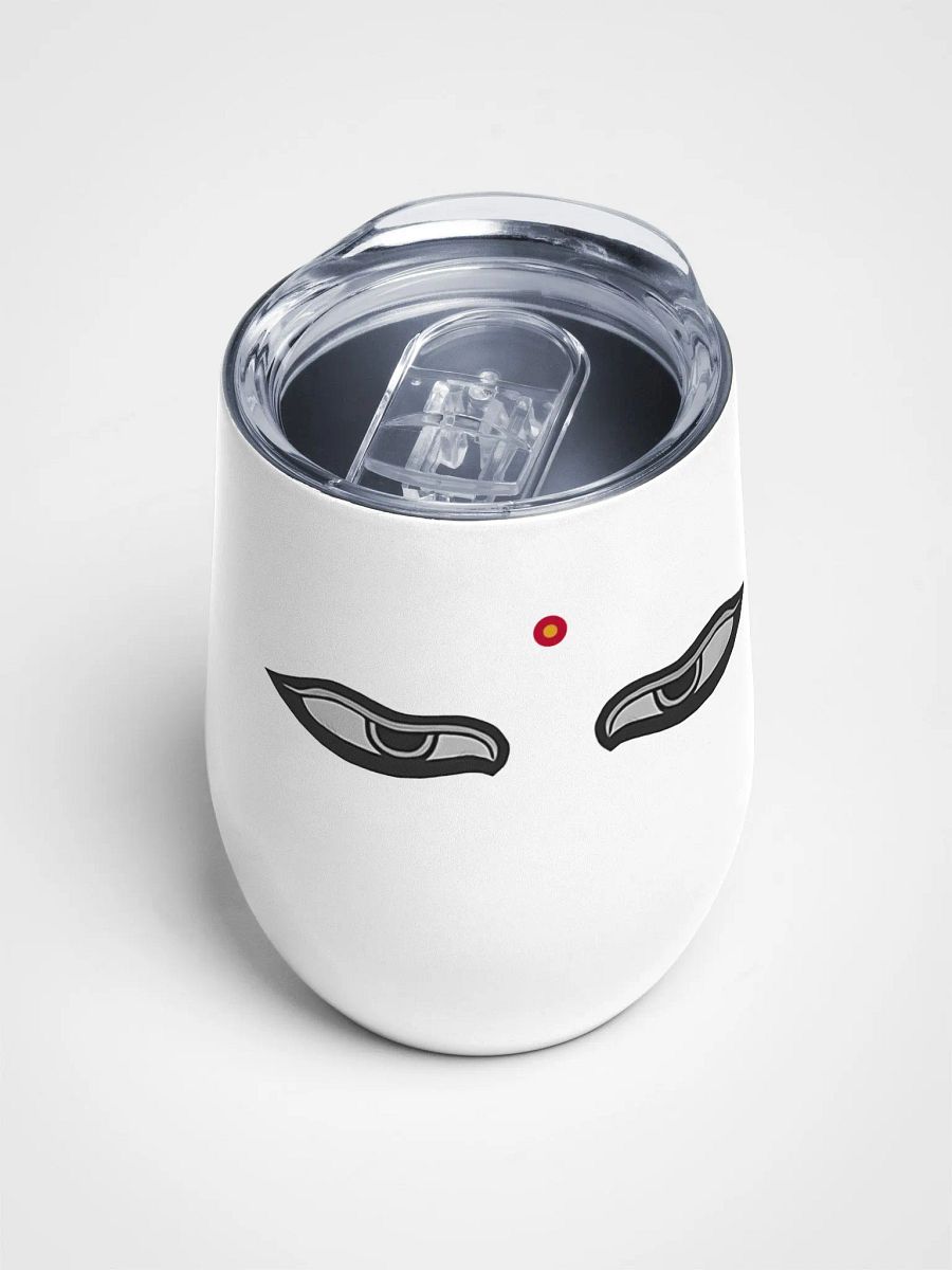 Wine glass with Buddha eyes product image (4)