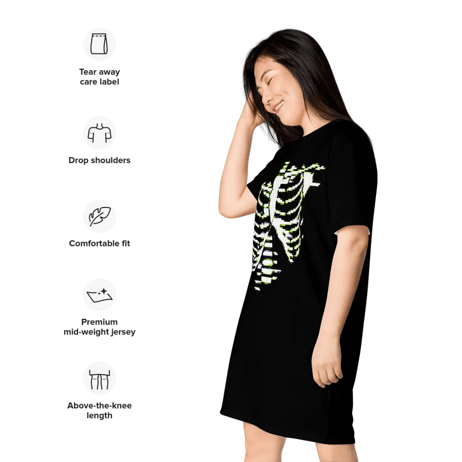 Hallowbones Tshirt Dress product image (3)