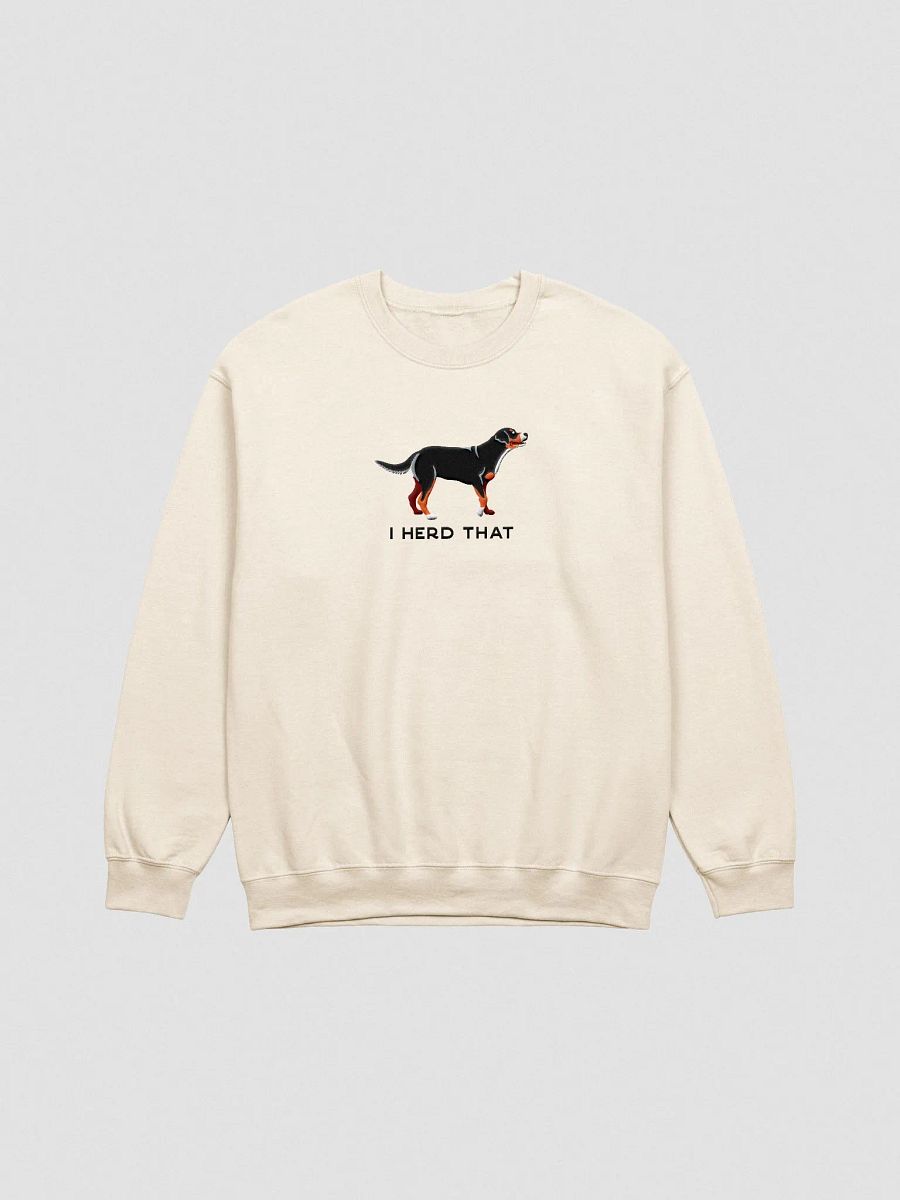 I Herd That Sweatshirt (Embroidered) of a Greater Swiss Mountain Dog product image (4)