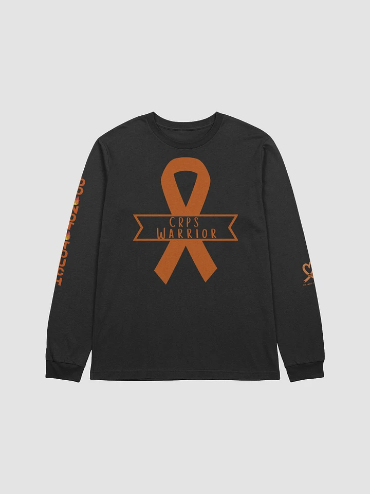 CRPS Warrior Awareness Ribbon Do Not Touch RIGHT Arm 'Supersoft' Long Sleeve Shirt (Unisex) product image (1)