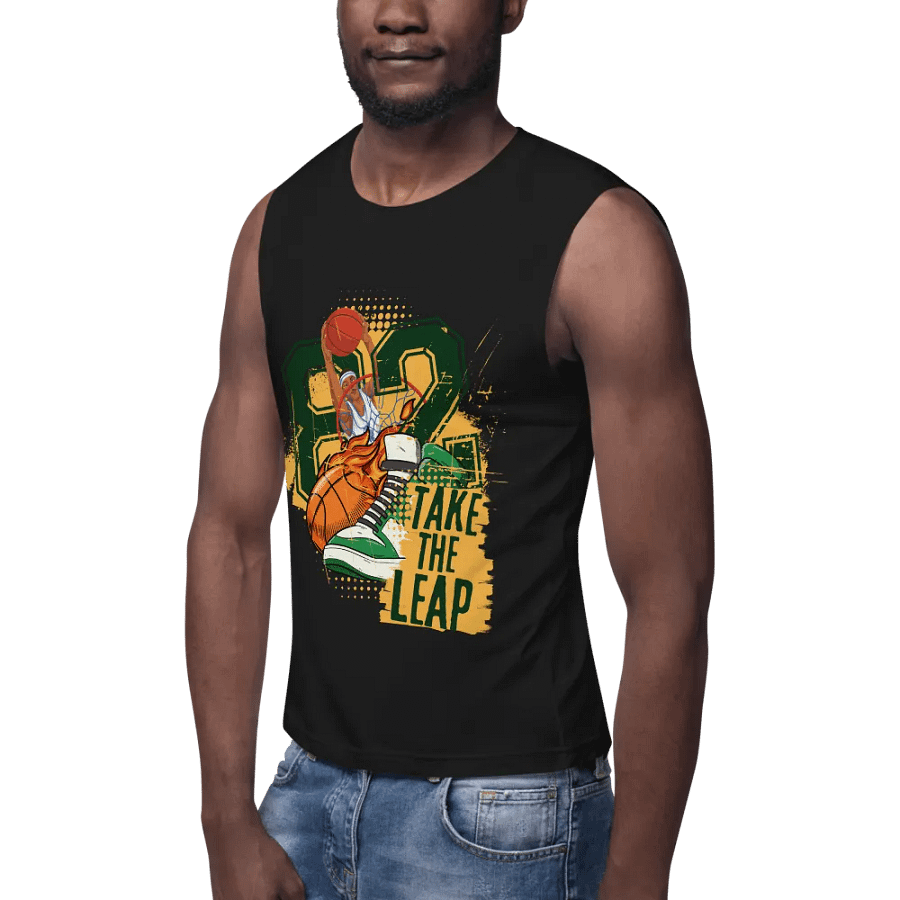 Take the leap muscle tank product image (9)