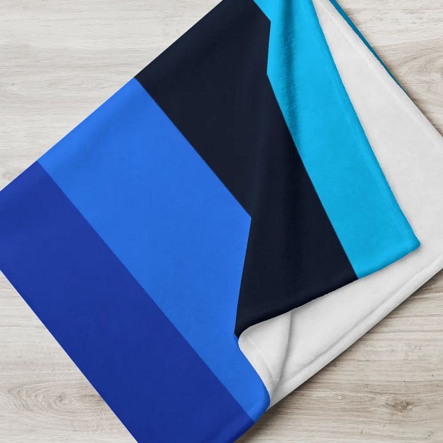 Blue Block Blanket product image (5)