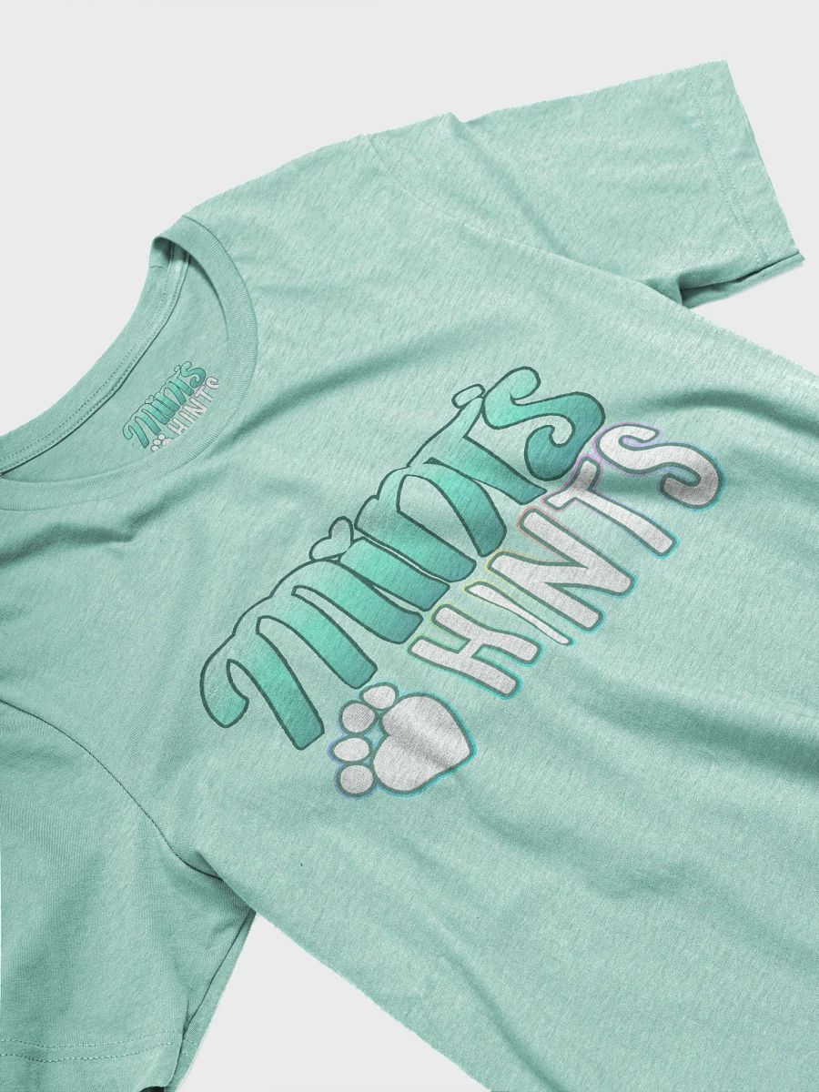 Mint's Hints Logo Heathered T-Shirt product image (2)