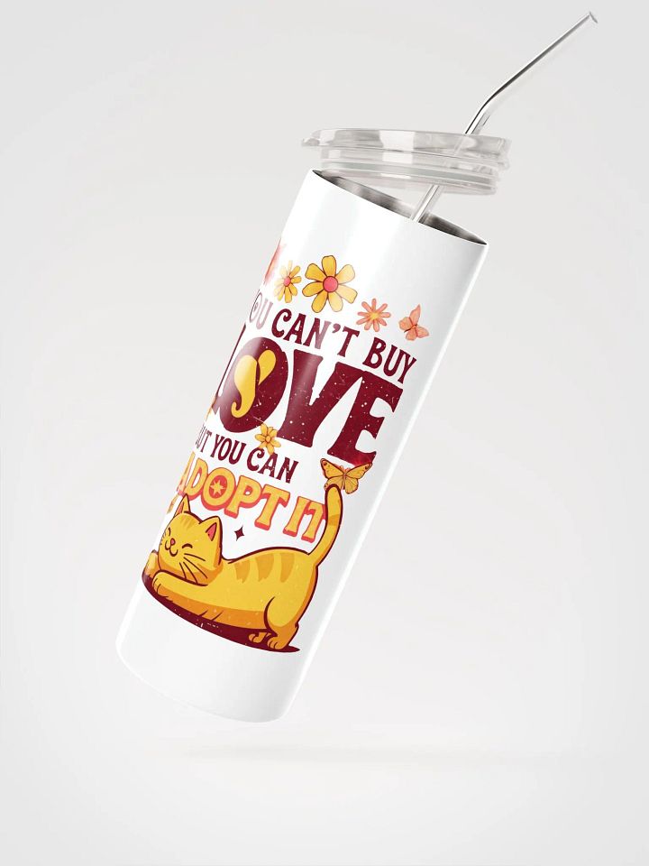 you cant buy love stainless steel cup product image (2)