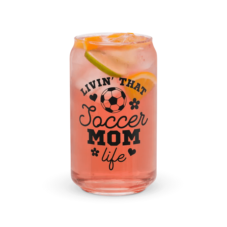 'Soccer Mom Life' Glass product image (7)