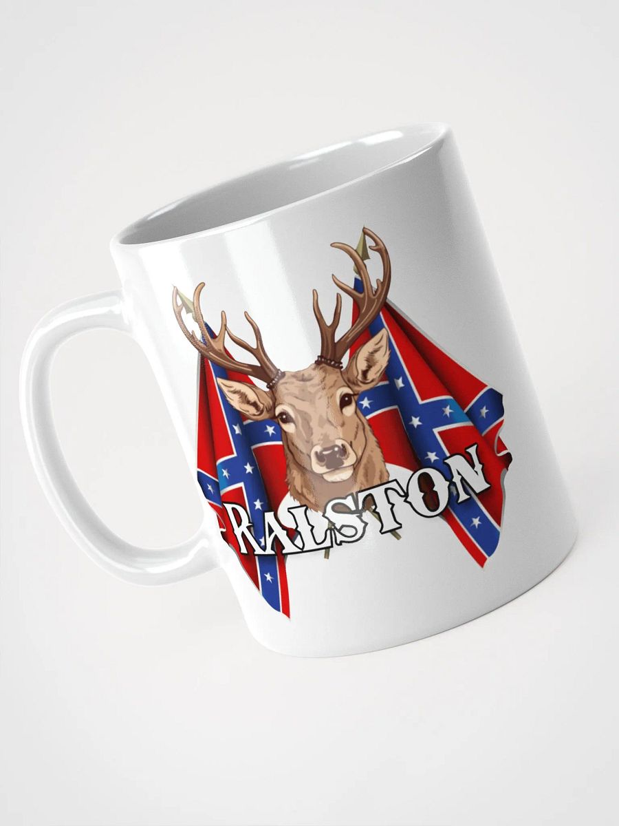 "Ralston" Rebel Redneck Deer - White Mug product image (1)