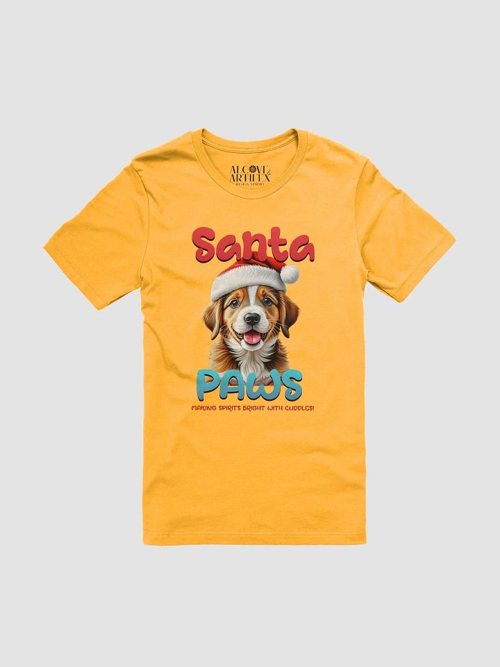 Funny T-Shirt Design- Santa Paws product image (3)