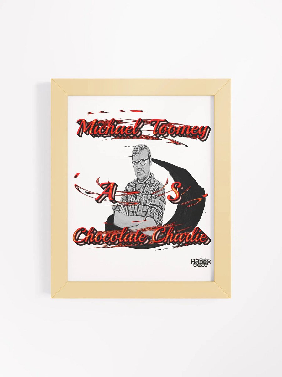 Michael Toomey As Chocolate Charlie 02 - Framed - High-Quality Matte Poster product image (4)