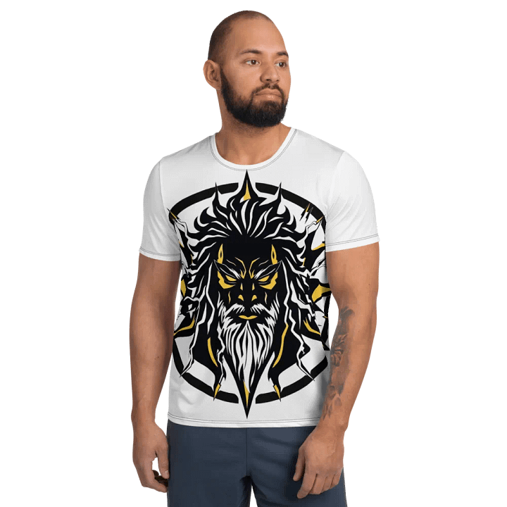 Celestial Energy God Expression All-Over Athletic Tee product image (1)