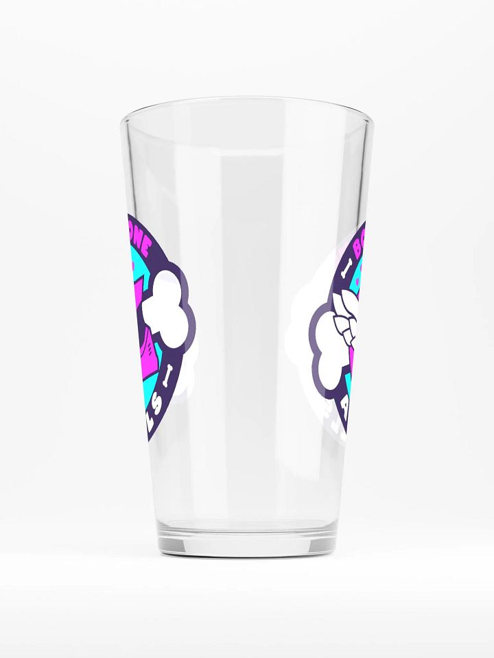 BONE ZONE ANGELS RACING PINT GLASS product image (2)