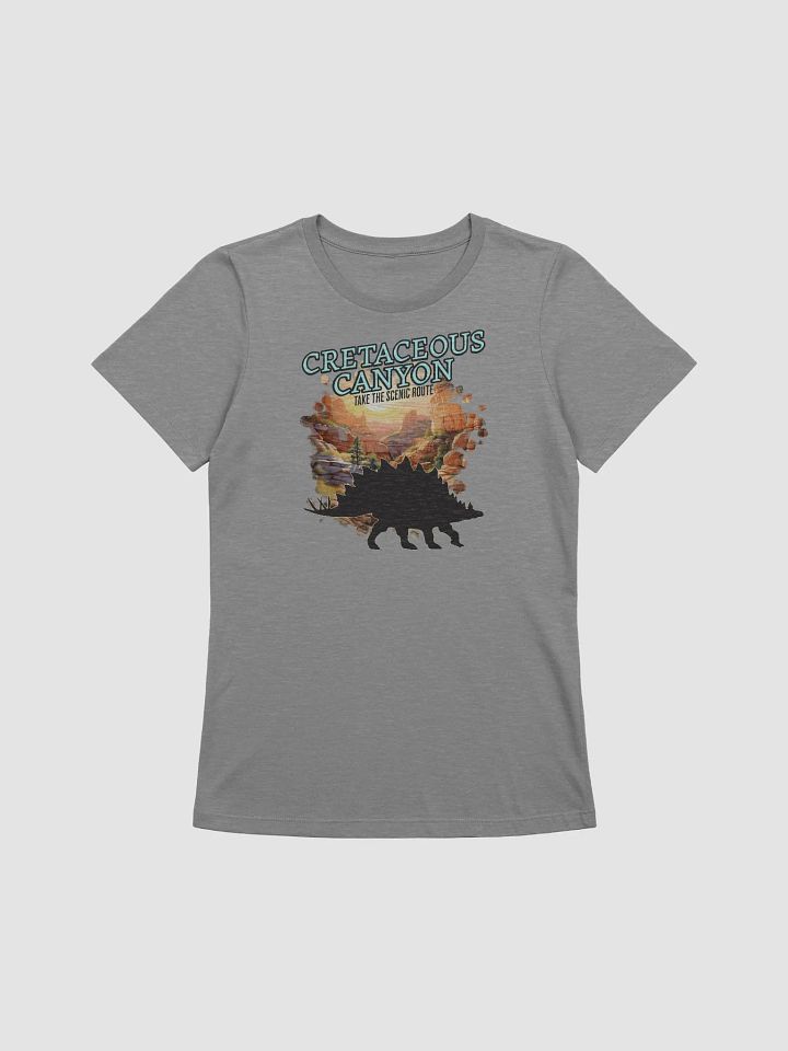 Cretaceous Canyon Women’s Stegosaurus Shirt product image (2)