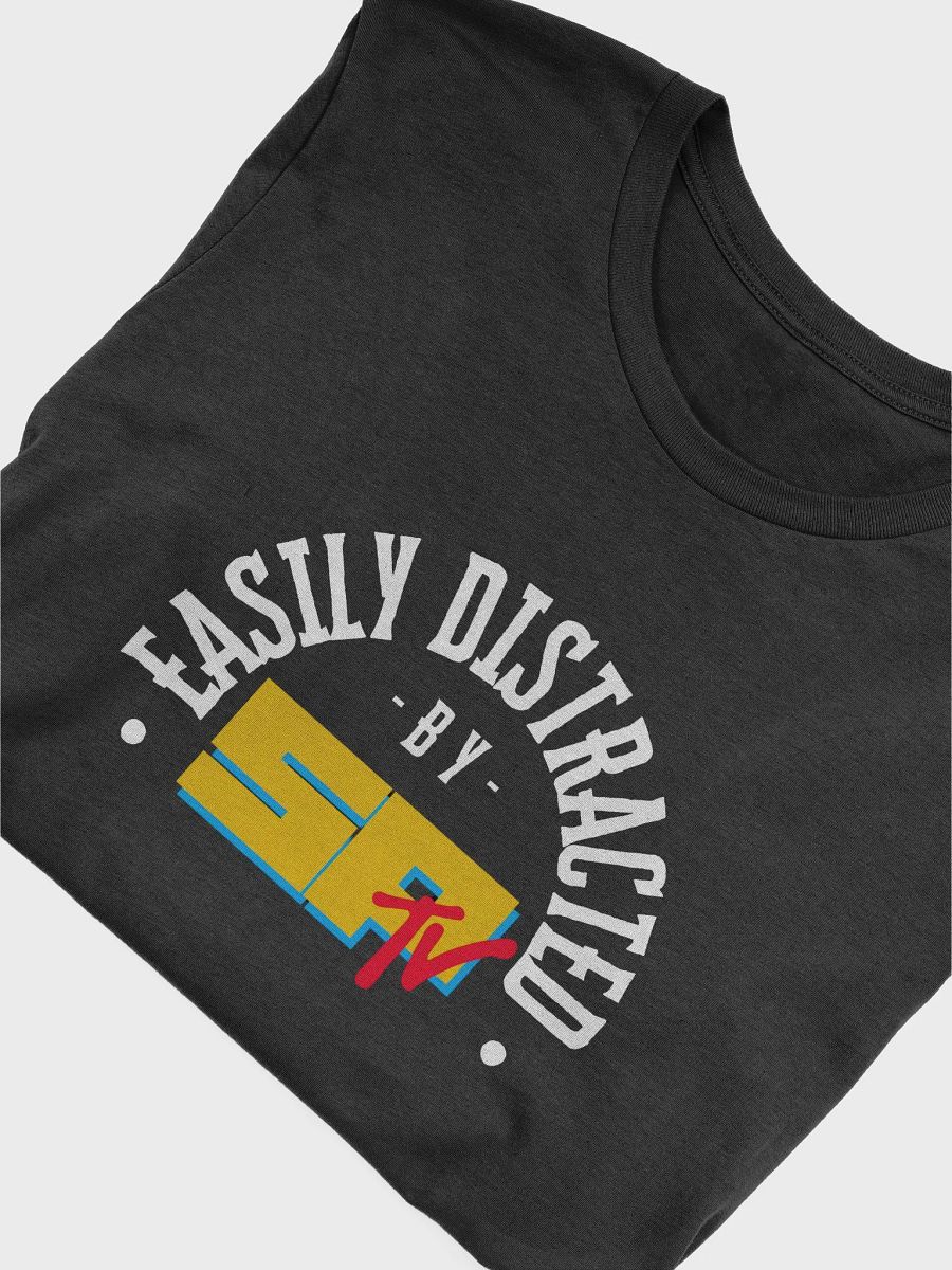 Easily Distracted by SPTV T-shirt - Women's in Black product image (5)